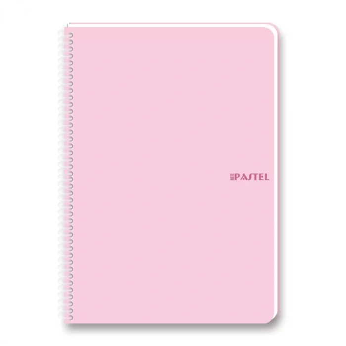 KESKİN PASTEL SPİRALLİ DEFTER 17x24 KARELİ 80 YAPRAK (327752)