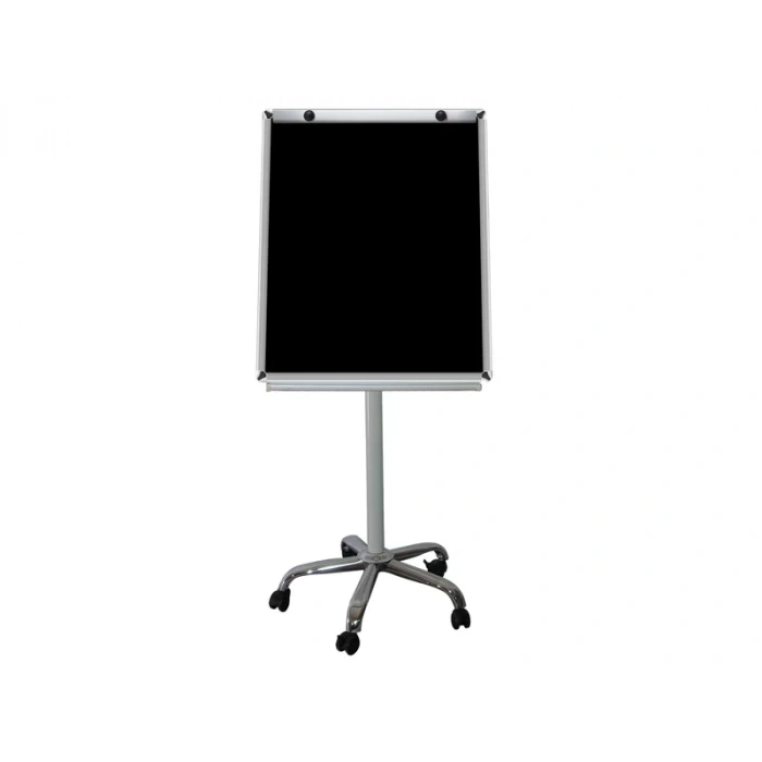 AKYAZI 0023-1 MOBİL TEK TARAFLI FLİPCHART LAMİNAT YAZI TAHTASI 70x100 RENKLİ (SİYAH VEYA YEŞİL)