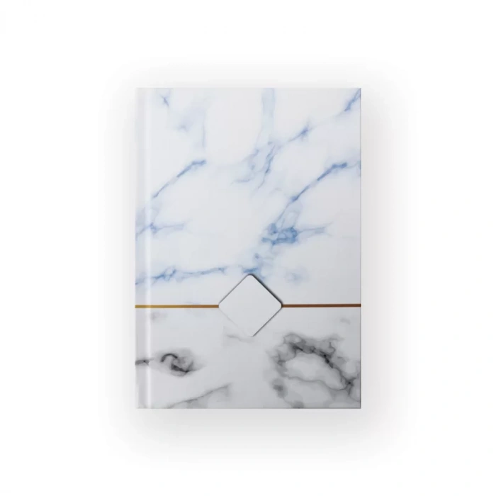 KESKİN MARBLE CİLTLİ DEFTER 14x20 ÇİZGİLİ 64 YAPRAK (414641)
