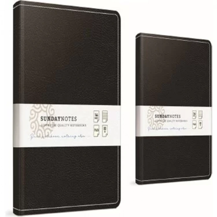 GIPTA SUNDAY NOTES DERİ KAPAK DEFTER A4 ÇİZGİLİ 140 YAPRAK (5044)