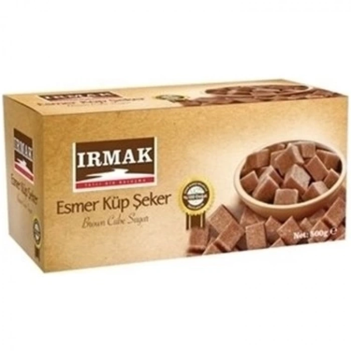 IRMAK TEKLİ SARGILI ESMER KÜP ŞEKER 500gr