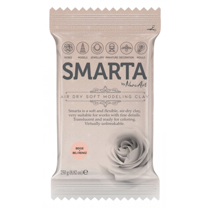 SMARTA HAVA İLE KURUYAN MODELLEME HAMURU 14 TEN RENGİ 250gr