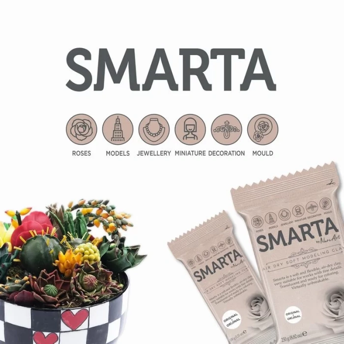 SMARTA HAVA İLE KURUYAN MODELLEME HAMURU 02 ORİJİNAL 250gr