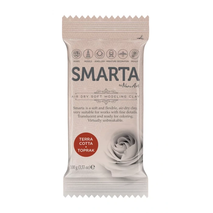 SMARTA HAVA İLE KURUYAN MODELLEME HAMURU 04 TOPRAK RENGİ 100gr
