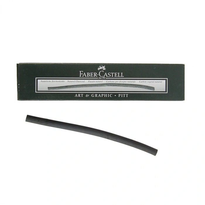 FABER-CASTELL PİTT NATUREL FÜZEN KÖMÜR 5-8mm (129116)