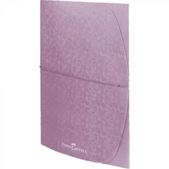 FABER-CASTELL DESENLİ EVRAK DOSYASI METALİK MOR (190102)