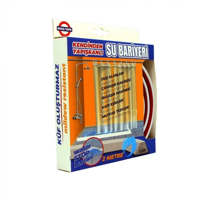 BOSS TAPE 4248 YAPIŞKANLI SU BARİYERİ 15mmx2m