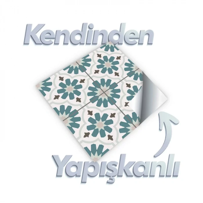 BOSS TAPE PVC YAPIŞKANLI KARO 30x30cm 4LÜ ARABİC