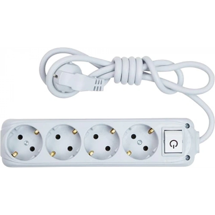 ALMERA 161352 4LÜ ANAHTARLI AKIM KORUMALI TOPRAKLI PRİZ 1.5m