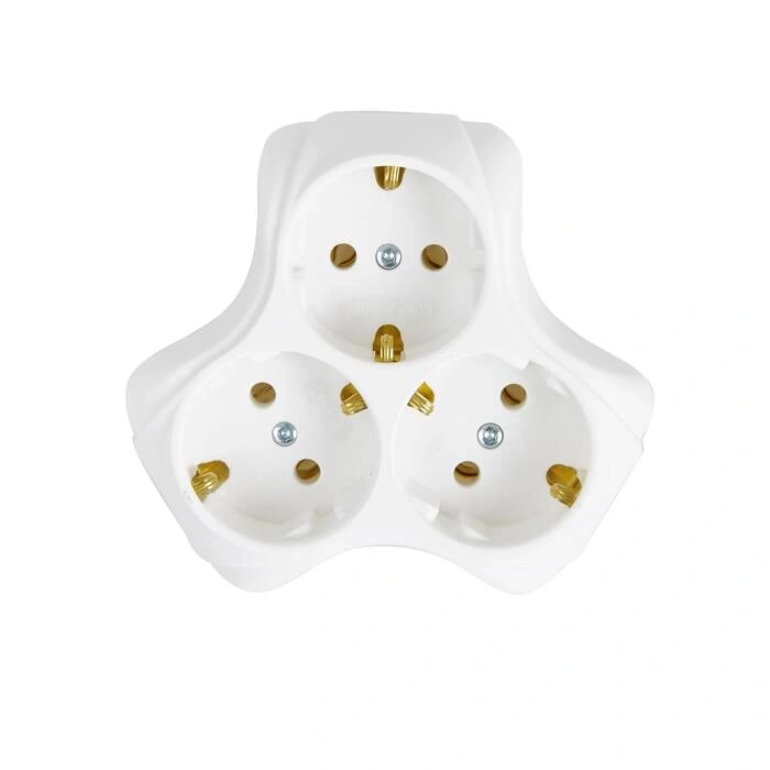 ALMERA 163799 PAPATYA GOLYAT ÜÇLÜ FİŞ BEYAZ