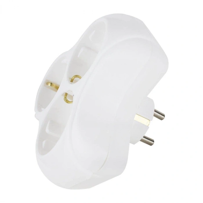 ALMERA 163799 PAPATYA GOLYAT ÜÇLÜ FİŞ BEYAZ