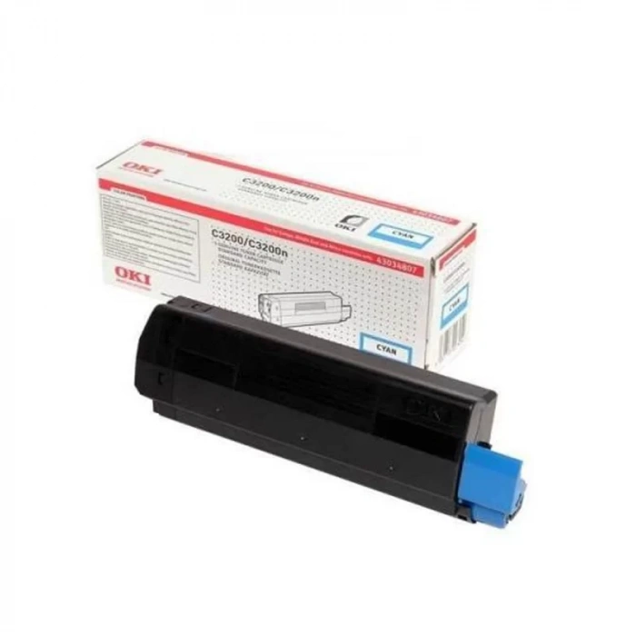 OUTLET OKİ 43034815 MAVİ ORJİNAL TONER 1500 SAYFA (C3200)