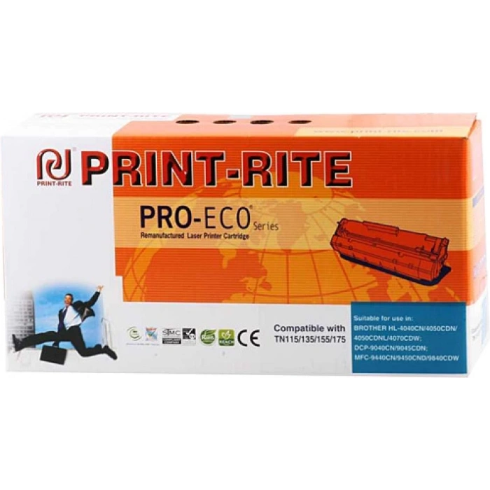 OUTLET PRİNT-RİTE BROTHER TN115 135 155 SİYAH MUADİL TONER P (HL4040 4050 9040)