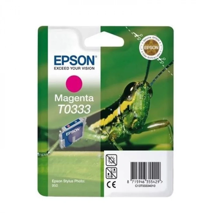 OUTLET EPSON T0333 C13T03334020 KIRMIZI ORJİNAL KARTUŞ 440 SAYFA (PHOTO 950 960)