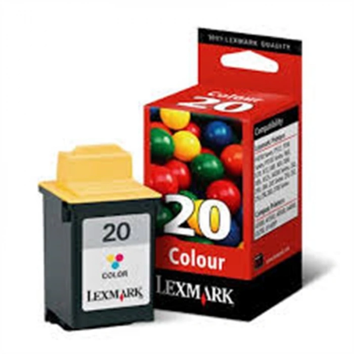 OUTLET LEXMARK 15M0120 20 RENKLİ ORJİNAL KARTUŞ 270 SAYFA (F4270 IJ3200 X6570 Z11 Z53)