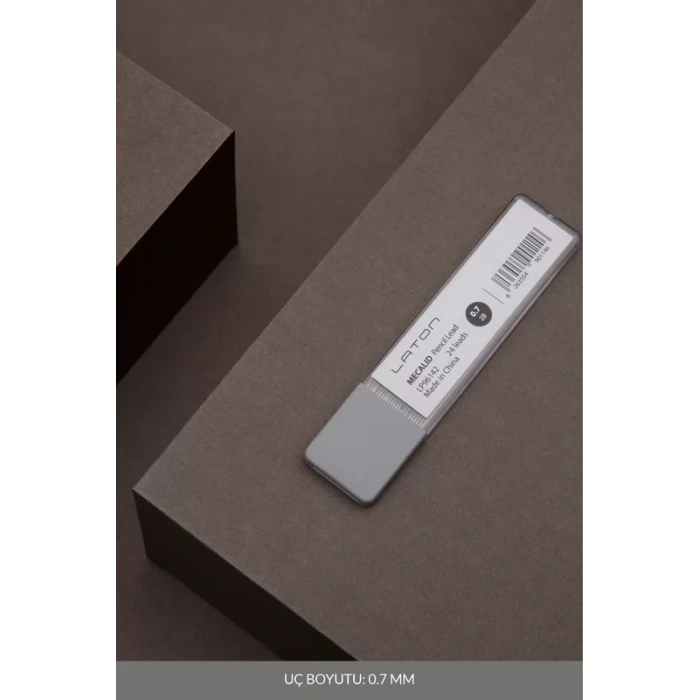 LATON SİLEA METAL RAPİD VERSATİL KALEM MOBİL TELEFON TUTUCU 0.7mm GRİ