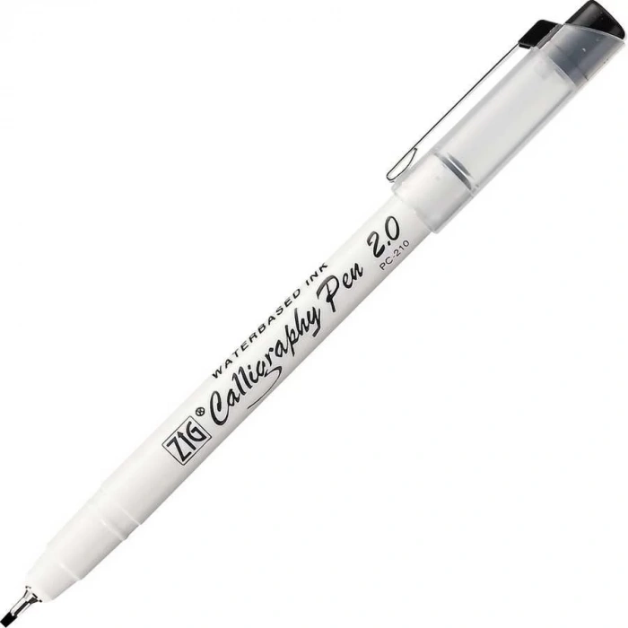 Zig Kaligrafi Kalemi 2.0mm Pc-210 Siyah