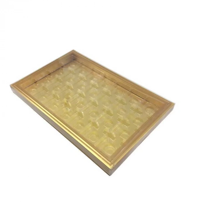 Asetat Kapaklı Seperatörlü Gold Kutu 1000 gr - 20 Adet