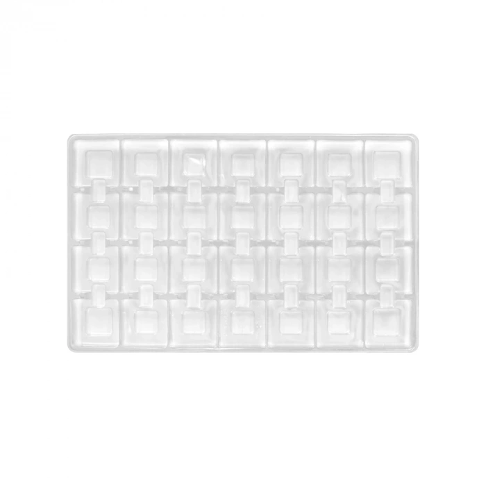 28 Bölmeli Şeffaf Madlen Seperatör 1000 gr - 50 Adet