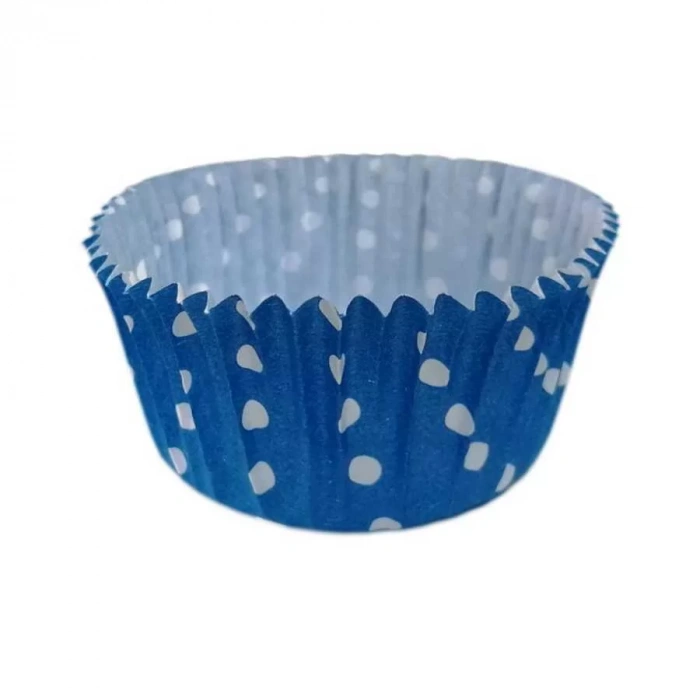 Cupcake Kapsül Mavi No:4 50x30 mm - 300 Adet