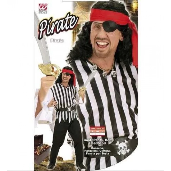 Korsan Kostümü Yetişkinler için