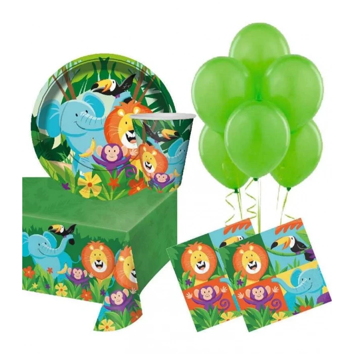 Safari Partisi 16 Lı Parti Seti