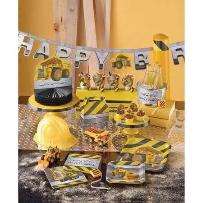 İnşaat Partisi Vip Parti Seti 16 Kişilik