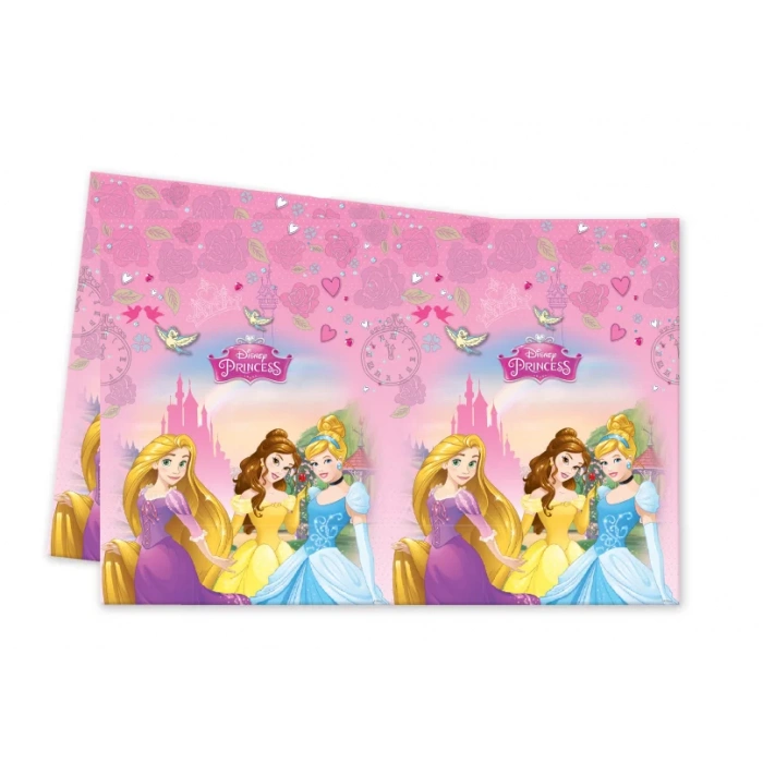 Disney Prensesleri Plastik Masa Örtüsü 120 x 180 cm