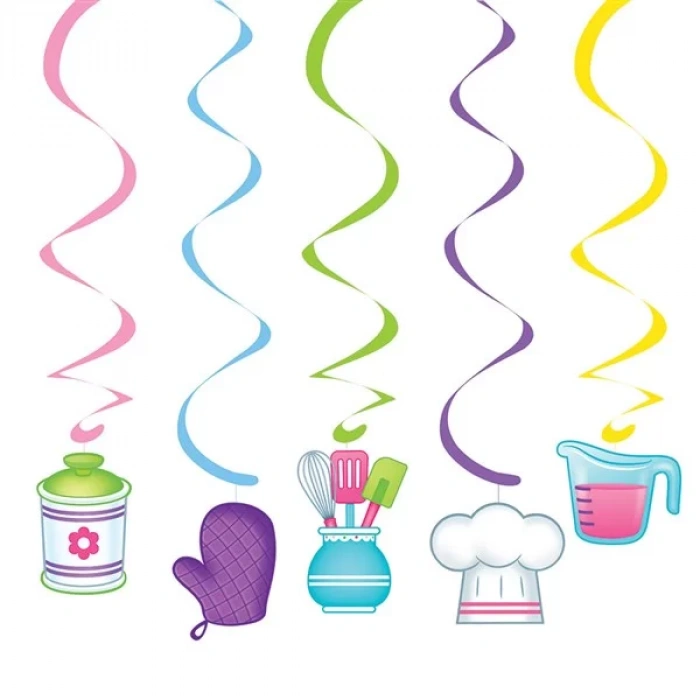 Küçük Şefler Süs Dalgası 5 Adet