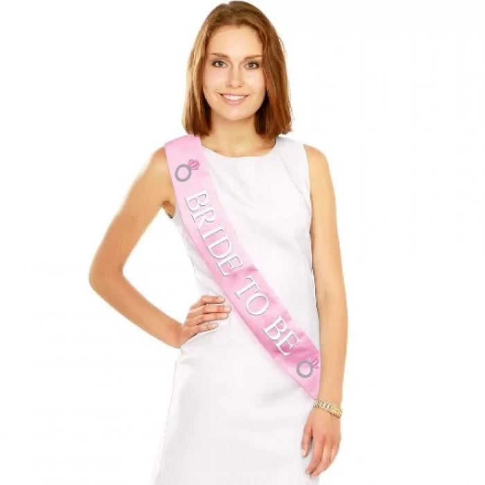 Bride To Be Saten Vücut Bandı