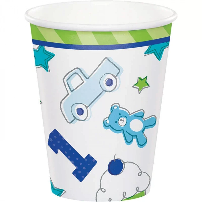 İlk Yaş Partim Erkek  8 li Bardak