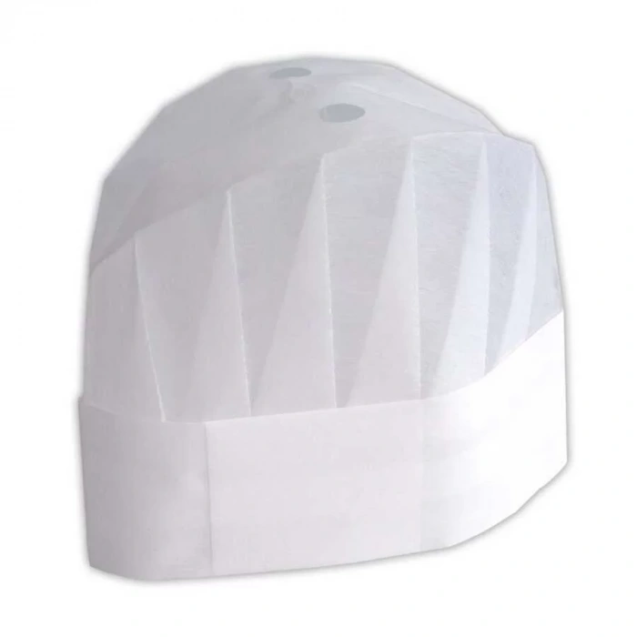 Aşçı Kepi (Tela) Beyaz - 10 Adet