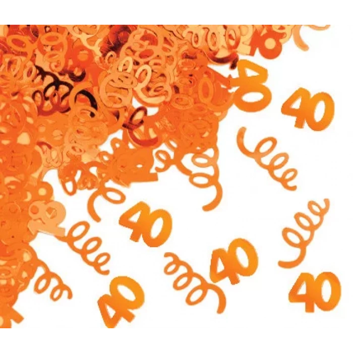 40 Yaş Konfeti 14 gr lık pakette