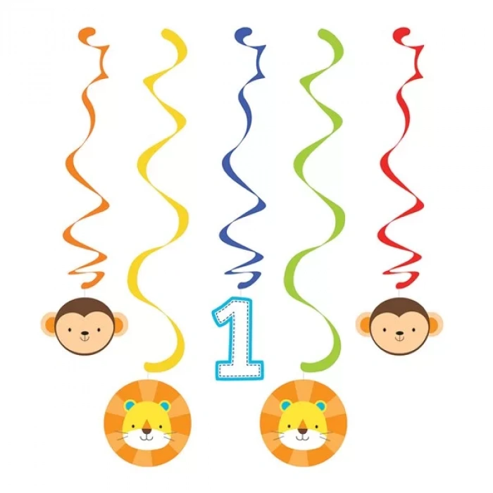 1 Olmak Eğlenceli Süs Dalgası 5 Adet