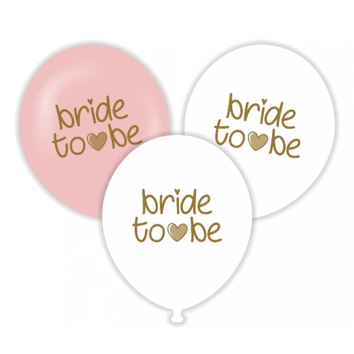Bride to be Temalı Baskılı Balon 6 Adet
