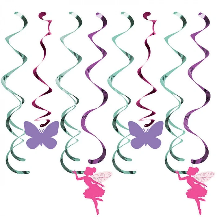 Parıltılı Çiçek Perisi Süs Dalgası 5 Adet