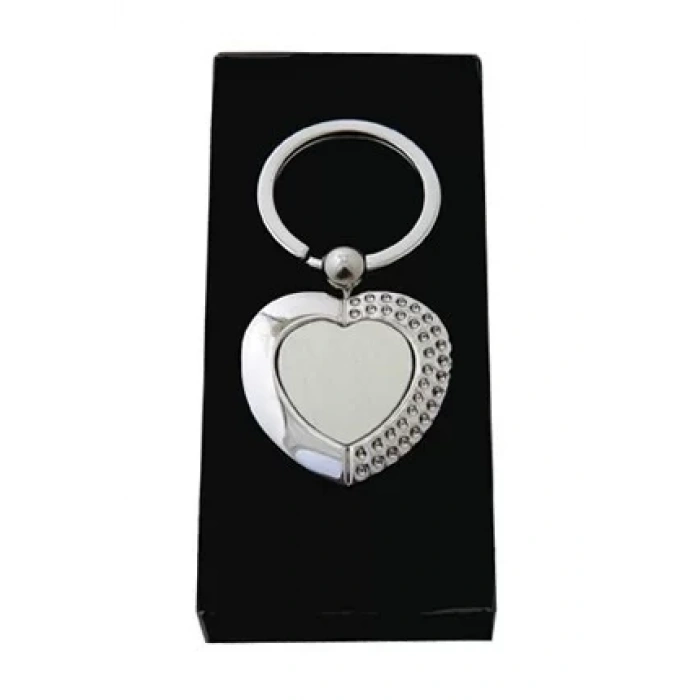 Anahtarlık baskı (Kalpli-Taşlı)