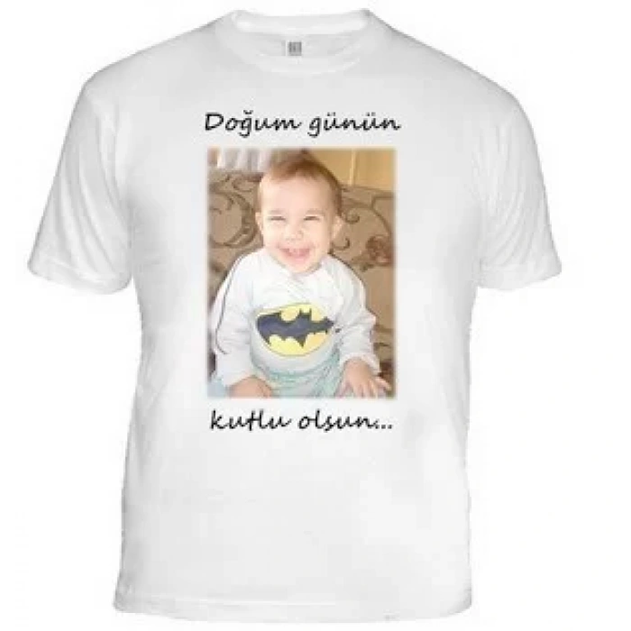 T-shirt baskı (No:8 Beden)