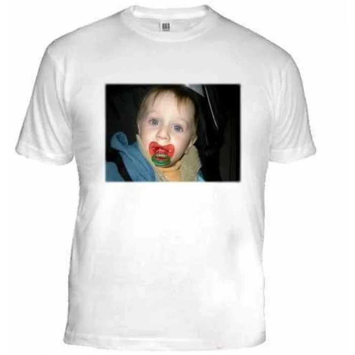 T-shirt baskı (M Beden)