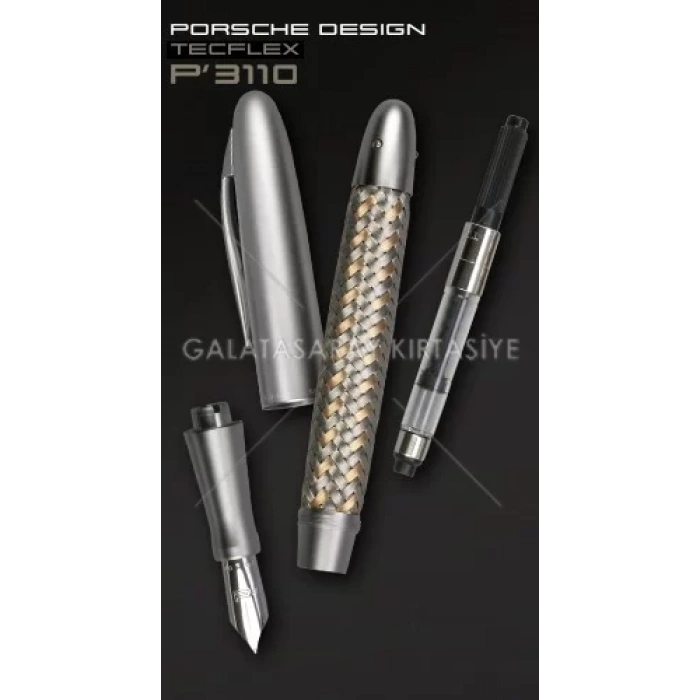 Porsche Design Dolmakalem P3110 TexFlex Altın-Çelik 989228