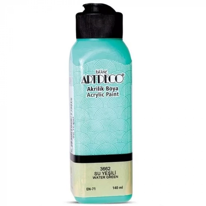 ARTDECO AKRİLİK BOYA 140ml SU YEŞİLİ 3662