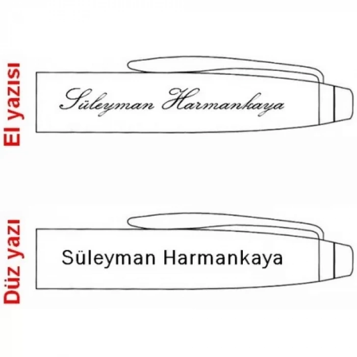 Scrikss 39 Dolmakalem Siyah Krom