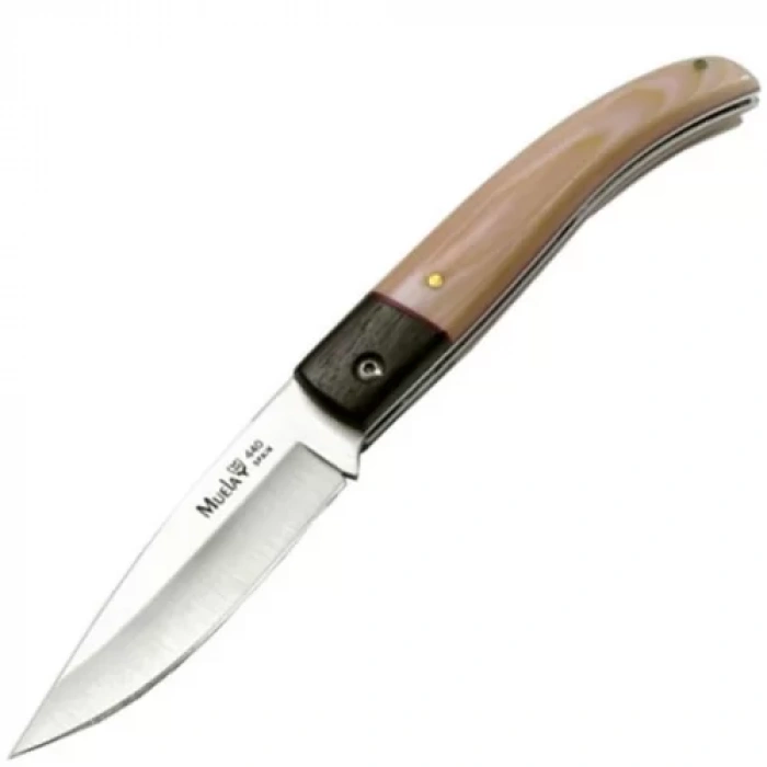 Muela PX Serisi Bej Micarta Yüzeyli Çakı (PX-8B)