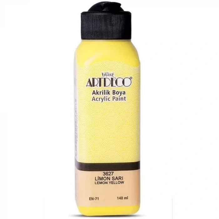 ARTDECO AKRİLİK BOYA 140ml LİMON SARI 3627