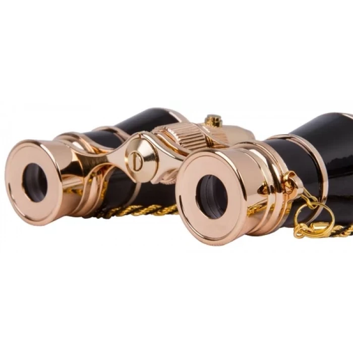 Levenhuk Broadway 325F Opera Dürbünlerı (siyah, LED ışıklı ve zıncırlı)