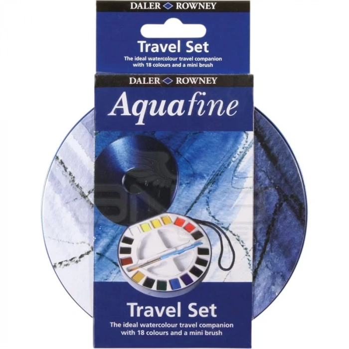 Daler Rowney Aquafine Travel Set 18 Renk