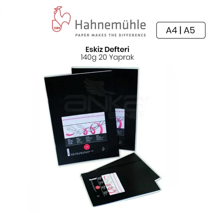 Hahnemühle Eskiz Defteri 140g 20 Yaprak