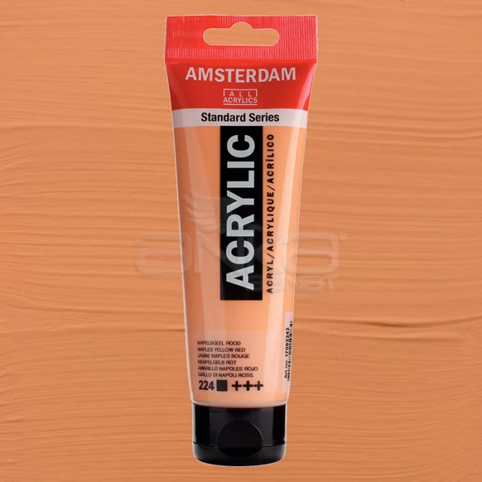 Amsterdam Akrilik Boya 120ml 224 Naples Yellow Red