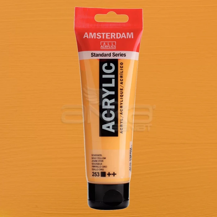 Amsterdam Akrilik Boya 120ml 253 Gold Yellow