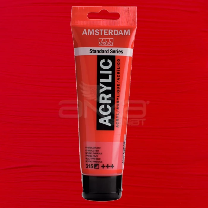 Amsterdam Akrilik Boya 120ml 315 Pyrrole Red